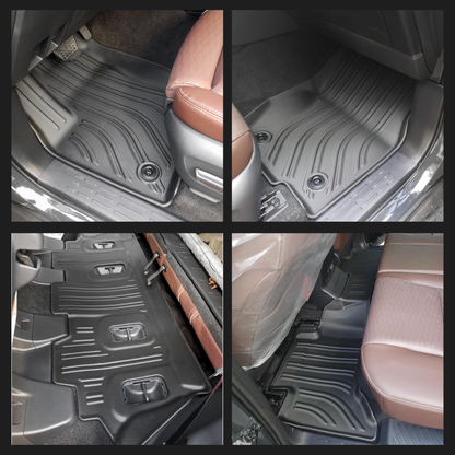 Prado 7-Seater Floor Mats + Seat Back Mats