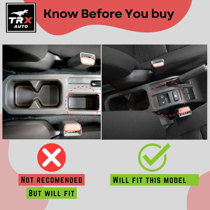 TRX AUTO Paded Armrest Storage Box With Double Layer Organizer and 3 USB Ports For Suzuki Jimny 3 & 5 Door JB64 JB74 (2019-2026)