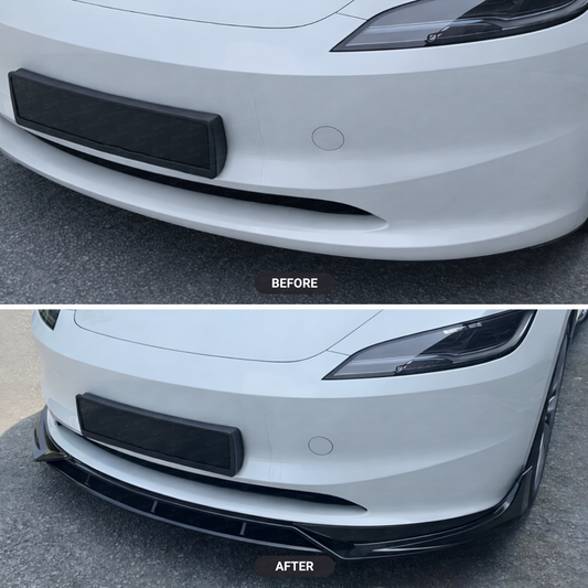 Front Lip Spoiler for Tesla Model 3 Highland 2022-2026