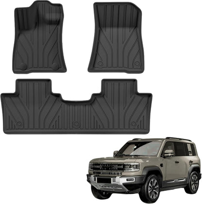 BYD Leopard 5 & Denza B5 Floor Mats – TPE 3D Set