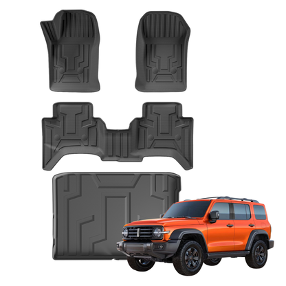 GWM Tank 300 Floor Mats + Trunk Mat – 4-Piece
