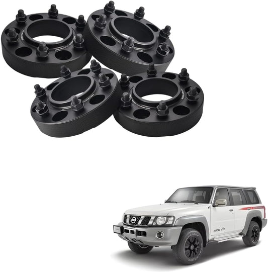 30mm Wheel Spacers for Nissan Patrol Y61 2002+ (Set of 4)