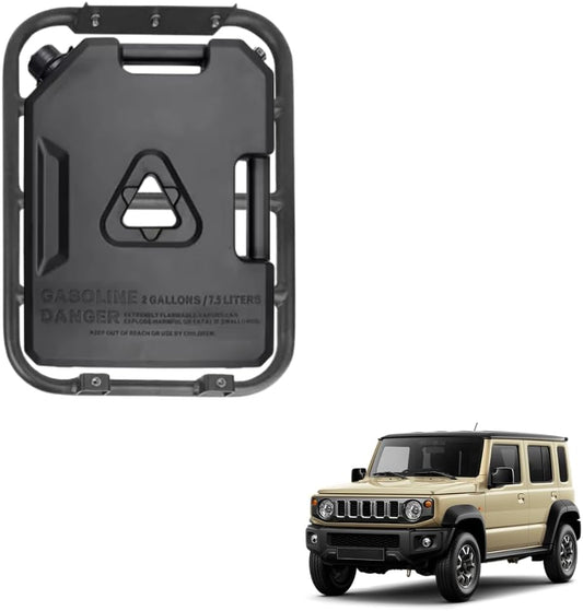 MOTOR FIT Heavy-Duty Side Ladder with Fuel Tank Mount for Suzuki Jimny 2019–2026