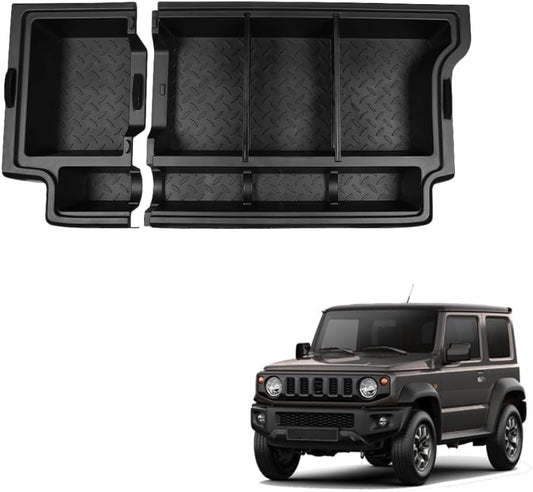 MOTOR FIT Trunk Storage Box for Suzuki Jimny 5-Door 2019–2026 | Rear Cargo Organizer with Lid