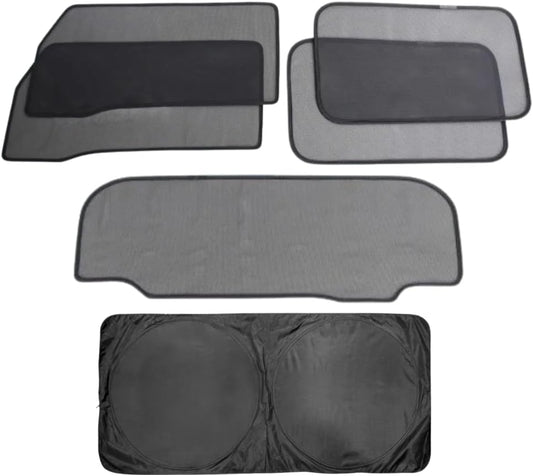 MOTOR FIT Magnetic Window Shades Set of 6 Compatible with Jimny 3 Doors (2019–2026)