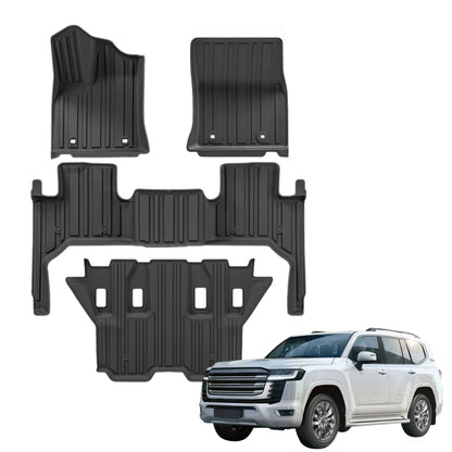 MOTOR FIT Premium Floor Mats for Toyota Land Cruiser LC300 2021-2025