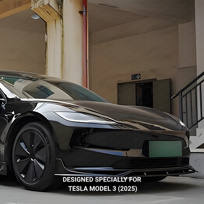 Front Lip Spoiler for Tesla Model 3 Highland 2022-2026