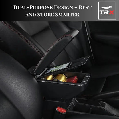 TRX AUTO Armrest with Storage for Kia Pegas (2018-2025)