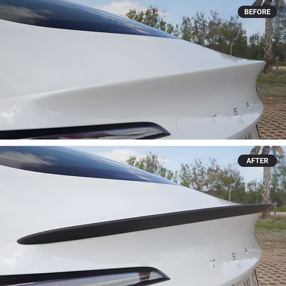 Rear Trunk Spoiler (Type A) for Tesla Model 3 (2023–2027)