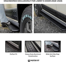 MOTOR FIT Aluminum Side Steps for Suzuki Jimny 3 Door 2019–2026 (JB74)