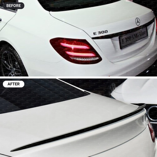 Rear Trunk Spoiler (Type A) for Mercedes-Benz E-Class W213 (2016–2021)