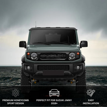 MOTOR FIT Front Grille Replacement (Type 2) for Suzuki Jimny 2019+