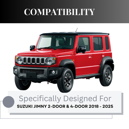 Roof Spoiler for 2-Door & 4-Door Suzuki Jimny (2018-2025)