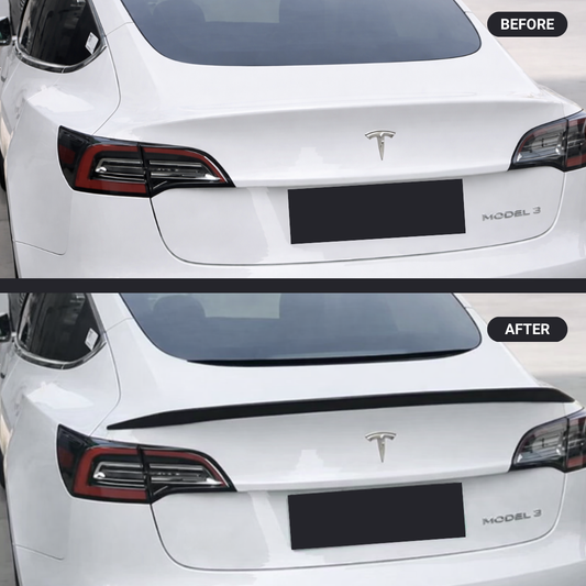 Rear Trunk Atomic Spoiler for Tesla Model 3 (2023–2027)