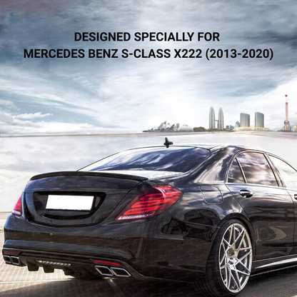 Rear Spoiler for Mercedes Benz S-Class w222 (2013-2020)