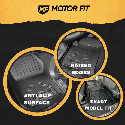 GWM Tank 500 Floor Mats + Trunk Mat – 5-Piece