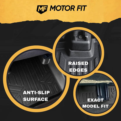 MOTOR FIT Floor Mats for Mitsubishi Outlander 2023–2026
