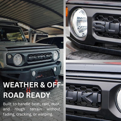MOTOR FIT Front Grille Replacement (Type 2) for Suzuki Jimny 2019+