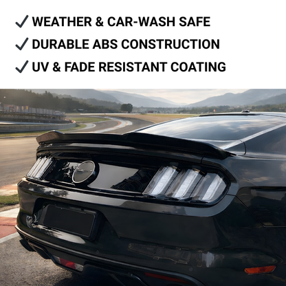 Rear Trunk Spoiler for Ford Mustang (2015–2021)