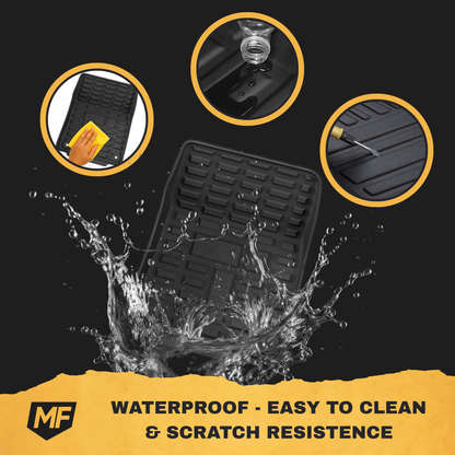 MOTOR FIT TPE 3D Floor Mats for Jetour G700 2025-2026 (5-Seater) – Custom Fit All Weather Car Floor Mat Set | Waterproof Heavy Duty Anti-Slip | Odorless | Easy to Clean