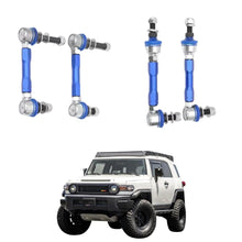 Toyota FJ Cruiser Sway Bar Link, Adjustable Sway Bar Link, Lifted Vehicle Suspension, Off-Road Sway Bar Link, High-Grade Metal Sway Bar Link, FJ Cruiser Lift Kit, Sway Bar Adjustment, FJ Cruiser Suspension Upgrade, Corrosion-Resistant Sway Bar Link, Improved Handling Sway Bar Link.