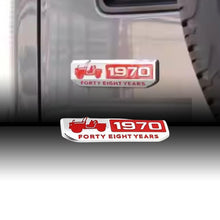 Jimny, suzuki jimny, jimny badge, jimny retro badge, suzuki accessories, suzuki exterior accessories, suzuki jimny accessories, suzuki swift, suzuki swift accessories, suzuki jimny accessories 2025, suzuki badge emblem, suzuki emblem badge, suzuki abs badge, Jimny metal sticker, Jimny logo sticker, Jimny anniversary sticker, Jimny commemorative badge, Jimny vintage emblem, Jimny red badge, Suzuki Jimny 1970 forty eight years badge, Jimny adhesive emblem, 1970 Jimny retro logo metal plate