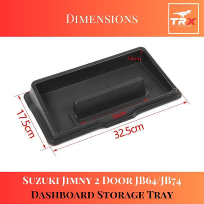 TRX AUTO Dashboard Tray with Phone Holder For Suzuki Jimny JB64 JB74 2019 to 2024