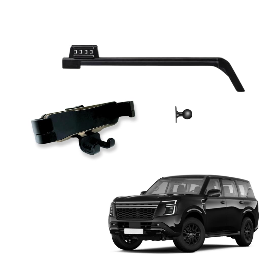 Nissan patrol accessories, nissan patrol, nissan patrol 2025 accessories, nissan patrol 2025 phone holder, nissan patrol phone holder, nissan patrol 2025 phone mount, nissan patrol phone mount, phone holder for nissan patrol 2025, patrol 2025 car phone mount, phone holder for nissan patrol.