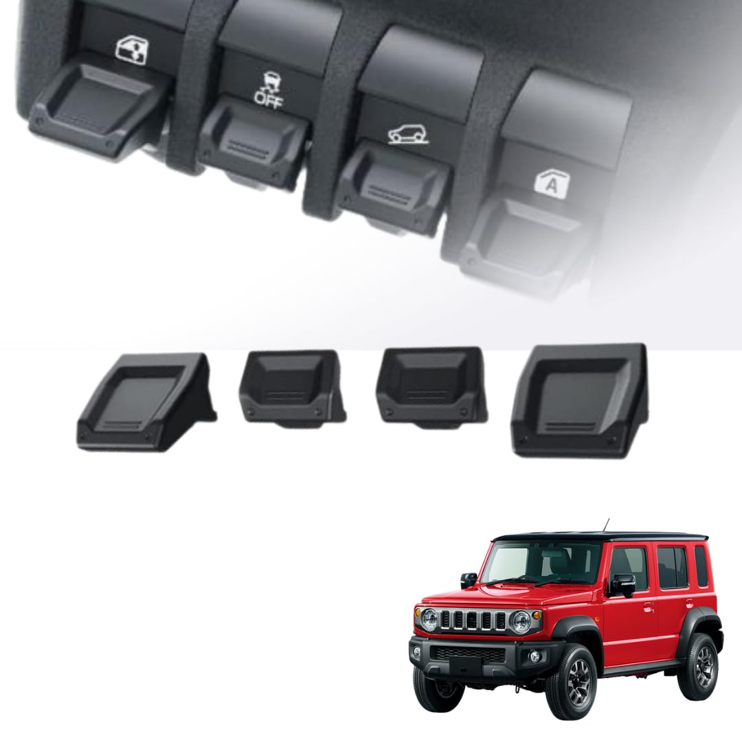 Suzuki jimny, jimny, suzuki jimny accessories, jimny accessories, suzuki jimny interior accessories, jimny interior accessories, Suzuki Jimny switch extension, Jimny JB64 button cover, Jimny interior button extension, Jimny JB74 switch enhancement, Suzuki Jimny dashboard accessories, off-road driving switch extender