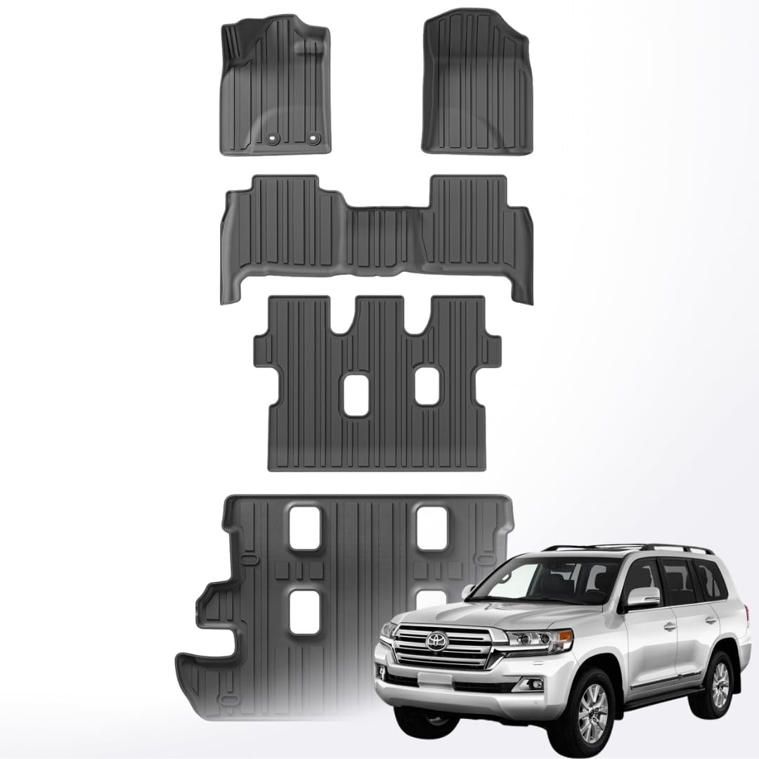 Toyota Land Cruiser LC 200 floor mats, TPE trunk mats for LC 200, custom fit floor mats Land Cruiser 200, 3D fit TPE car mats, all-weather mats for Land Cruiser LC 200, LC 200 2017-2021 mats, durable TPE floor mats Land Cruiser, Land Cruiser LC 200 cargo liners, waterproof car mats LC 200, heavy-duty floor mats Land Cruiser 200, scratch-resistant mats LC 200, off-road floor mats Land Cruiser 200, eco-friendly car mats LC 200, easy clean mats Land Cruiser, Toyota LC 200 accessories.