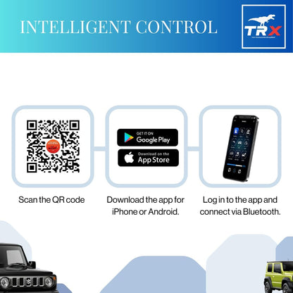 TRX AUTO Bluetooth Throttle Response Controller For Suzuki Jimny JB64 JB74 2019 to 2024