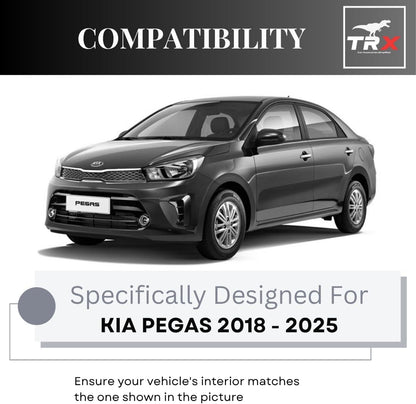 TRX AUTO Armrest with Storage for Kia Pegas (2018-2025)