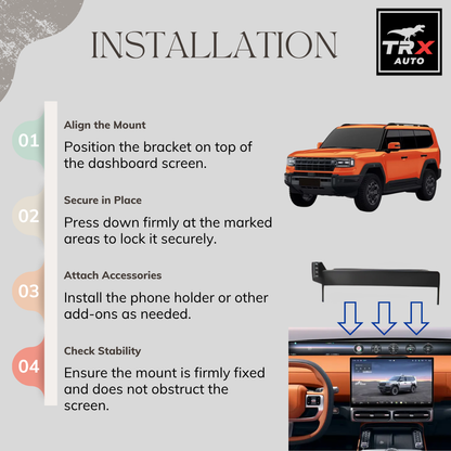 Phone Holder for Jetour G700 2025-2026