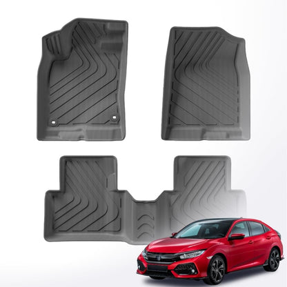 Honda Civic 10th Gen floor mats, TPE trunk mats for Civic, custom fit floor mats Honda Civic, 3D fit TPE car mats, all-weather mats for Civic 2016-2021, Honda Civic cargo liners, durable TPE floor mats Civic, Civic 2016-2021 floor protection, waterproof car mats Honda Civic, heavy-duty floor mats Civic 10th Gen, scratch-resistant mats Civic, Civic 2016-2021 interior mats, eco-friendly car mats Honda Civic, easy clean mats Civic 10th Gen, Honda Civic accessories.