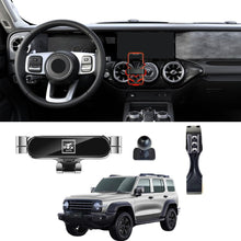 Motor Fit Phone Holder Mount With Gravity Phone Holder For GWM Tank 300 2021 To 2025 | GWM Accessories 2024 | Tank 300 Mobile Phone Holder (TYPE 1)