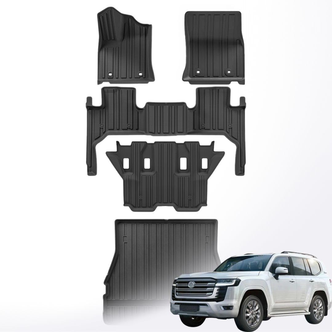 Toyota Land Cruiser LC 300 floor mats, TPE trunk mats for Land Cruiser, fit floor mats Land Cruiser, 3D fit TPE car mats, all-weather mats for Land Cruiser 300, Land Cruiser 300 2021-2025 mats, durable TPE floor mats Land Cruiser, Land Cruiser cargo liners, waterproof car mats LC 300, heavy-duty floor mats Land Cruiser 300, scratch-resistant mats Land Cruiser, off-road floor mats LC 300, Toyota Land Cruiser accessories, Land Cruiser 300 Series mats, land cruiser gr