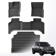 Land Rover Defender 110 floor mats, 3D fit TPE car mats, TPE trunk mats for Defender, custom fit floor mats Land Rover, all-weather floor mats Defender 110, Defender 110 cargo liners, durable TPE floor mats, Land Rover Defender accessories, waterproof car mats Defender, heavy-duty floor mats Defender 110, scratch-resistant TPE mats, off-road floor mats Defender 110, Defender 110 interior protection, eco-friendly car mats Defender, easy clean car mats Defender 110.