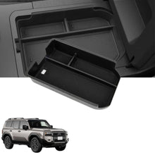 Toyota prado center console tray, center console tray, Toyota prado accessories, armrest organizer prado, non-slip console tray, console organizer with rubber mat, ABS console organizer, toyota accessories, Toyota prado console organizer, car console organizer, armrest storage organizer, organizer tray for car console, custom storage for Toyota prado, Toyota prado 2024, Toyota prado 2025