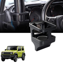 Suzuki Jimny, cup holder, 2019-2023, vehicle-specific accessory, non-slip cup holder, durable ABS, metal cup holder, easy installation, Allen key included, stable beverage holder, practical car accessory, washable cup holder, Suzuki Jimny 2024 accessories, suzuki jimny 2025 accessories, suzuki jimny 4 door 2024 accesories,