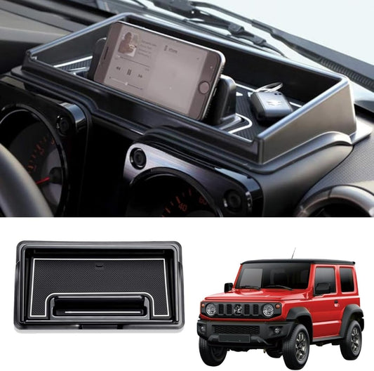 TRX AUTO Dashboard Tray with Phone Holder For Suzuki Jimny JB64 JB74 2019 to 2024