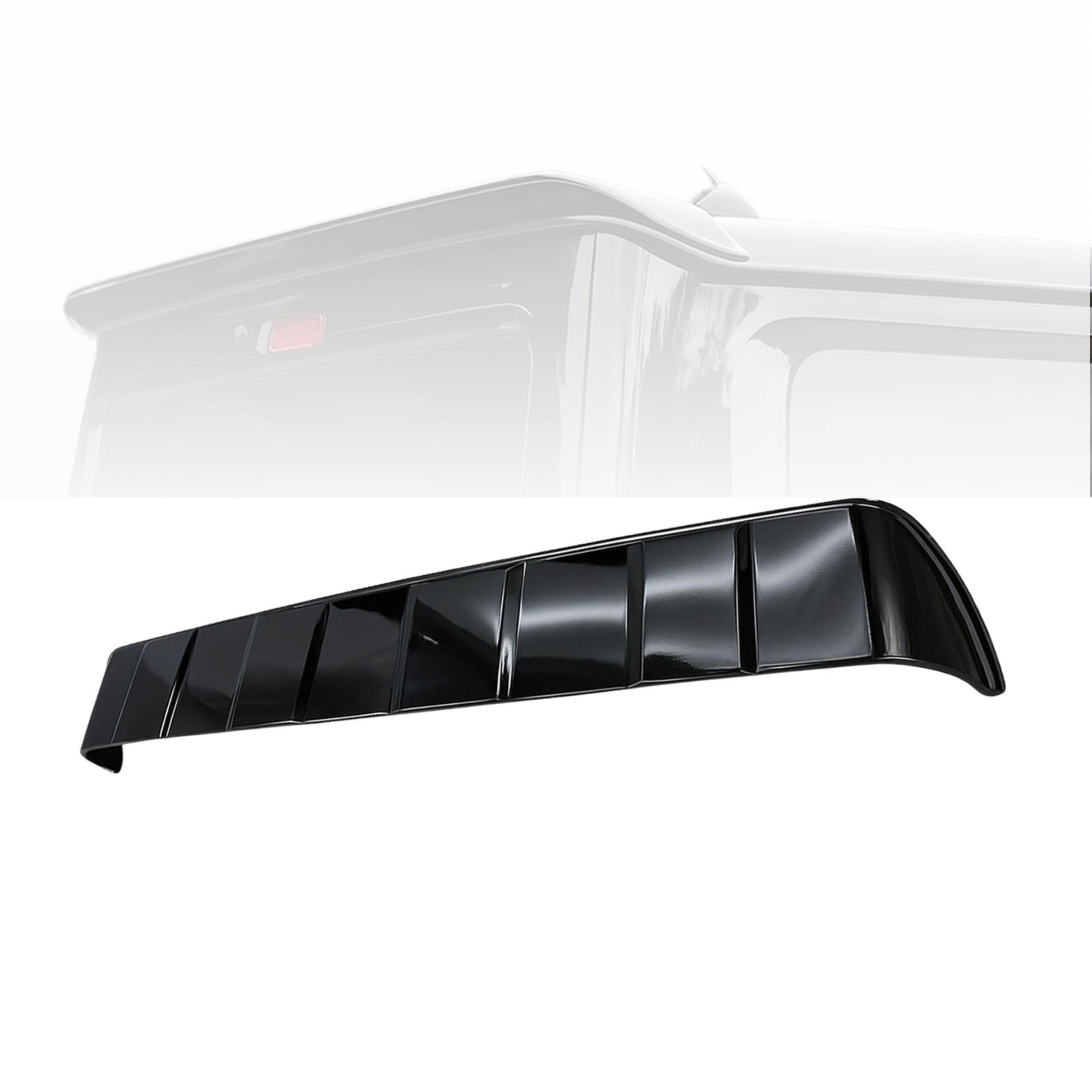 Suzuki jimny, suzuki jimny roof spoiler, suzuki jimny spoiler, 2-door suzuki jimny roof spoiler, 4-door suzuki jimny roof spoiler, jimny roof spoiler, suzuki roof spoiler, suzuki jimny abs roof spoiler, jimny abs roof spoiler, abs roof spoiler, roof spoiler, rear roof spoiler, rear abs roof spoiler, suzuki jimny rear roof spoiler, jimny rear roof spoiler, 2-door suzuki jimny rear roof spoiler, 4-door suzuki jimny rear roof spoiler