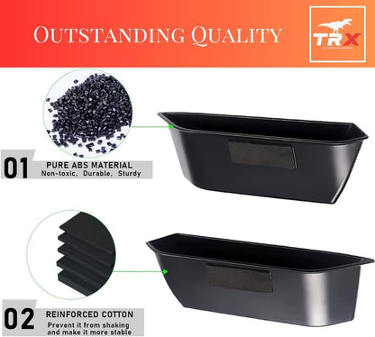 TRX AUTO Door Handle Insert Storage Tray for Suzuki JimnyJB64 JB74 2019 to 2024