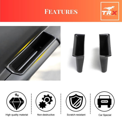 TRX AUTO Door Handle Insert Storage Tray for Suzuki JimnyJB64 JB74 2019 to 2024