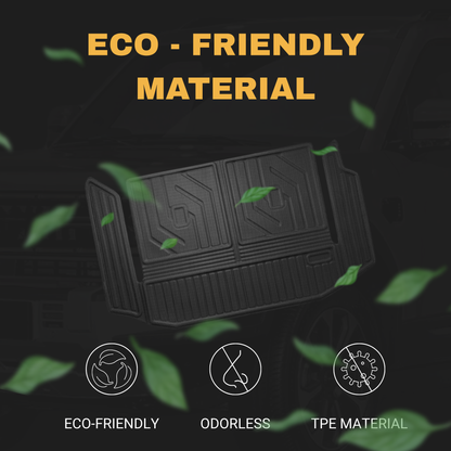 3D Trunk Mat for Suzuki Jimny (2019–2023) – Black TPE All-Weather Protection