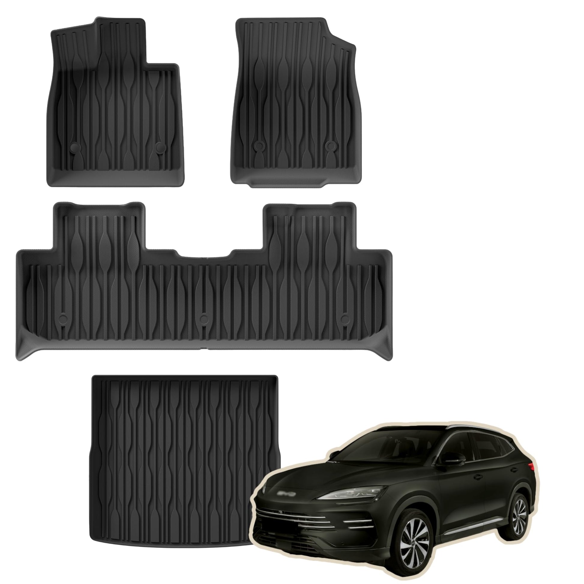 BYD SONG PLUS, BYD SONG PLUS accessories, BYD SONG PLUS interior accessories, BYD SONG PLUS floor mats, BYD SONG PLUS tpe floor mats, BYD interior accessories, floor mats, BYD SONG PLUS 2025, BYD SONG PLUS 2025 accessories, BYD SONG PLUS 2026 accessories