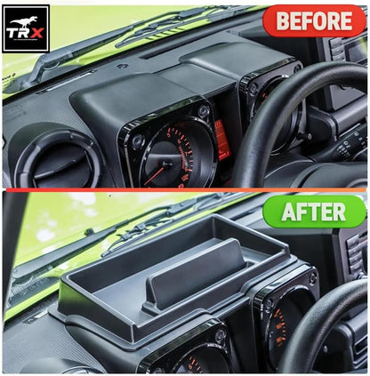 TRX AUTO Dashboard Tray with Phone Holder For Suzuki Jimny JB64 JB74 2019 to 2024