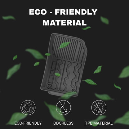 MOTOR FIT 3D Car Floor Mats Set of 4 for Haval H9 2024–2026