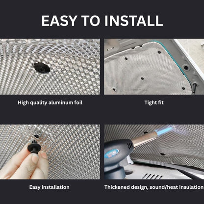 MOTOR FIT Hood Heat & Sound Insulation Pad for Suzuki Jimny 2019–2026 (JB64/JB74)