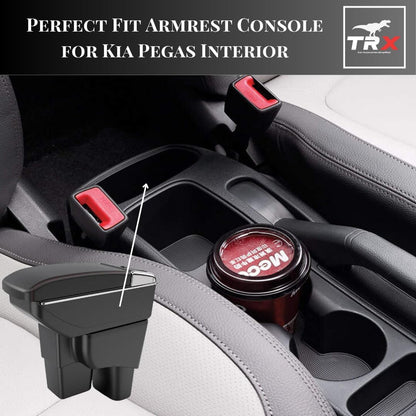 TRX AUTO Armrest with Storage for Kia Pegas (2018-2025)