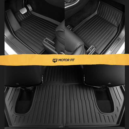 TESLA MODEL X (6 seater) – TPE Floor Mats Set of 5